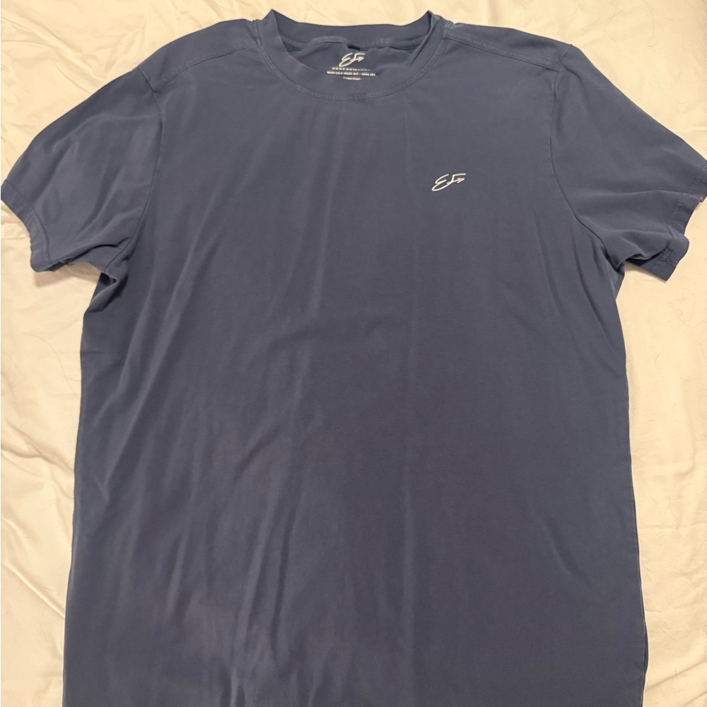 EF Men's Slate Blue Short Sleeve Tee